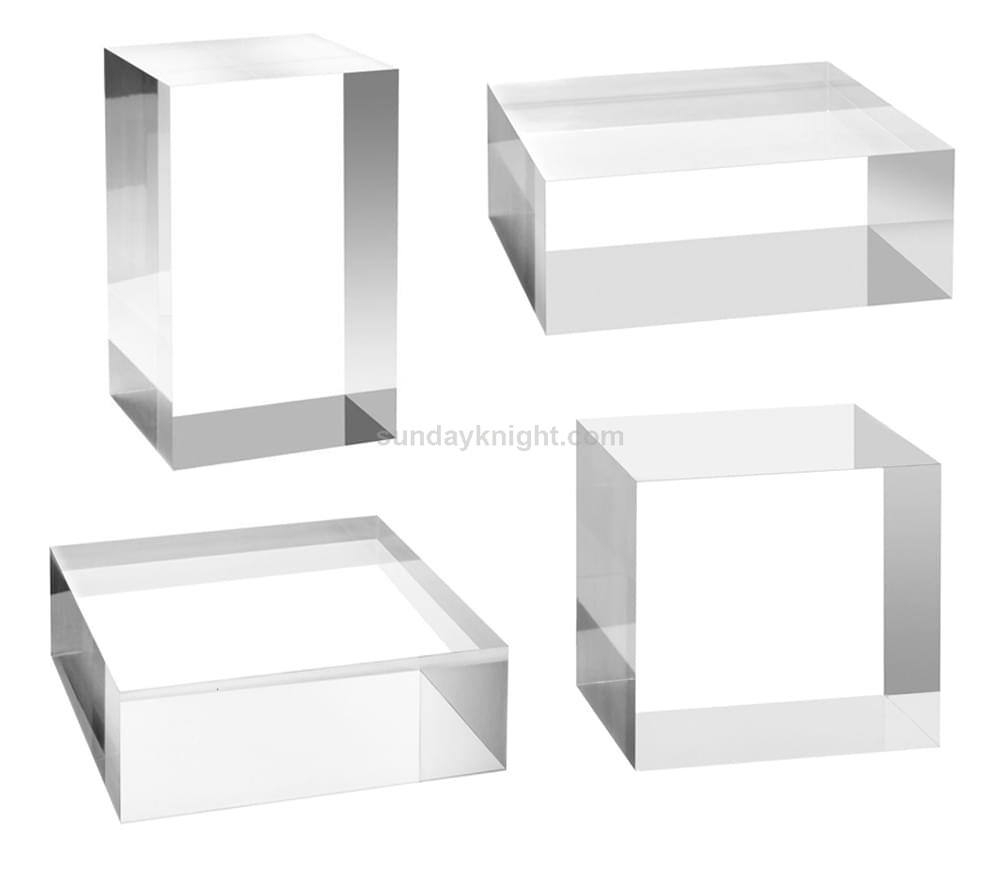 Cuztomize High Crystal Transparent Clear Acrylic Blocks - China Acrylic  Blocks and Acrylic Block price