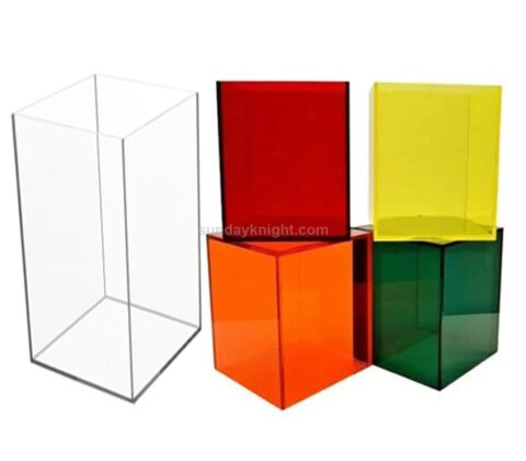 Custom counter top clear plexiglass box, custom acrylic box