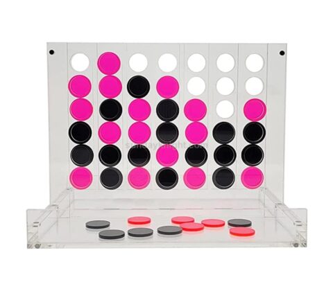Factory Personalized Acrylic Kid Board Connect Four Game 4 in A Rown