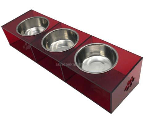 Factory Direct Customized Home Style Pet Feeder with Bowls Wholesale
