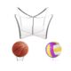 Custom Acrylic Ball Stand Basketball Holder Display